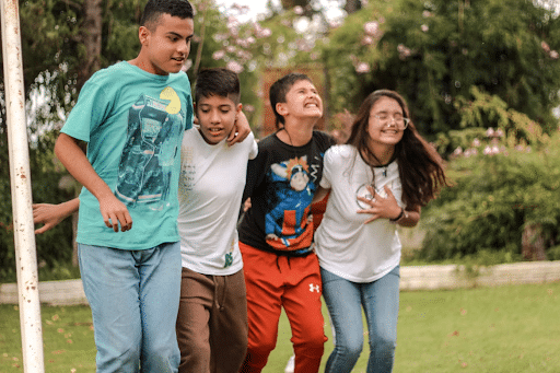 kids playing